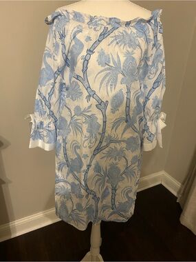 Patty Kim off the-shoulder shift/tunic dress size XS.